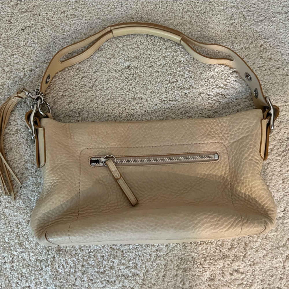 Coach leather bag